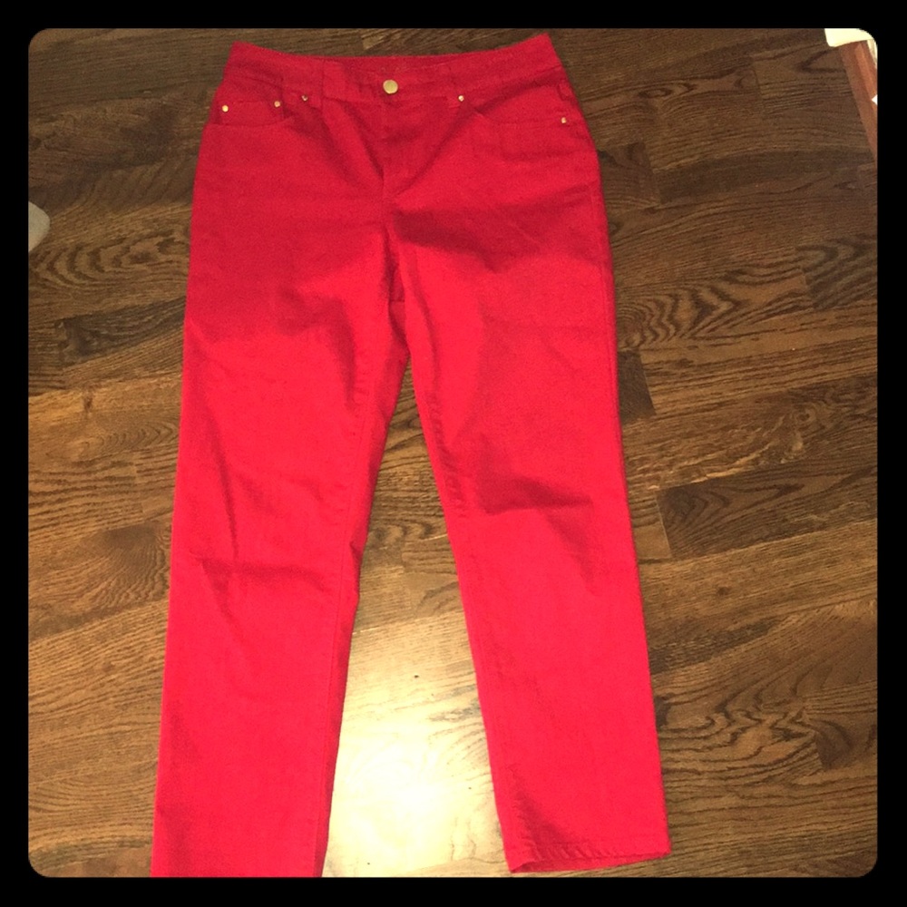 Red hot pants